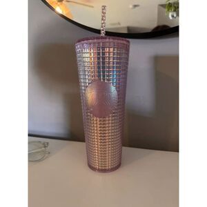 2020 Holiday Iridescent Pink Starbucks Cup‎ limited Edition